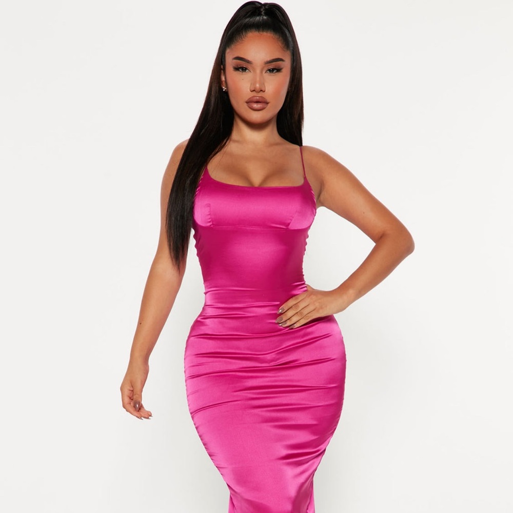 Party Night Feather Midi Dress